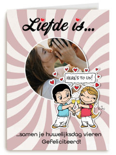 Liefde is huwelijksdag