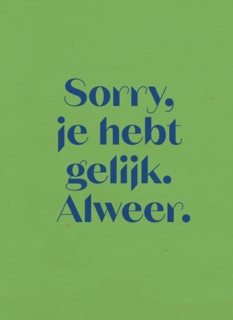 andC sorry je hebt gelijk
