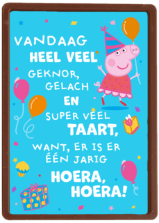 Peppa Pig Hoera Hoera