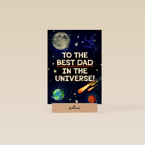 To the best dad in the universe