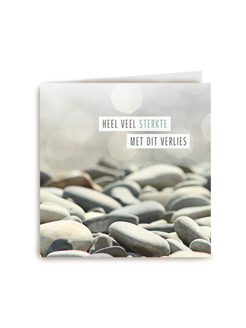 Kaart Hallmark | Condoleance Kaarten Herinnering | Condoleance Sterkte Stenen