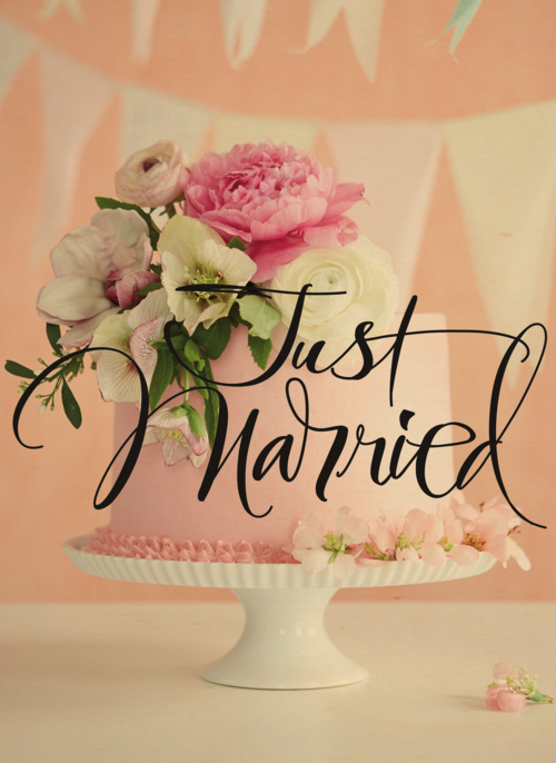 Houten Kaart Felicitatie Huwelijk | Houten Kaart Hallmark | Felicitatie Huwelijk | Just Married Getrouwd