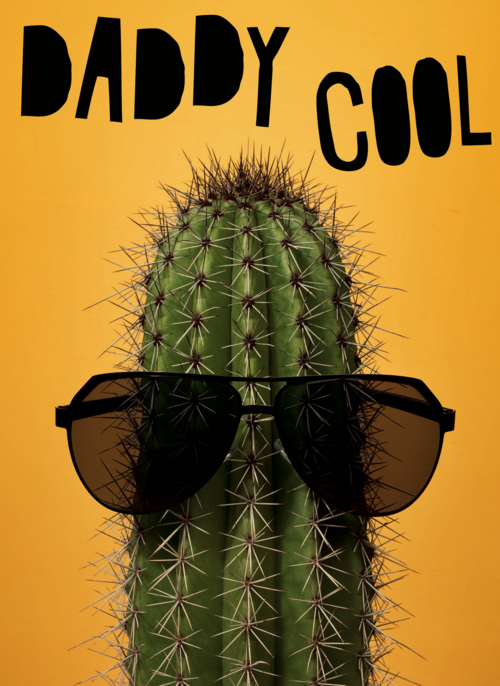 Houten Kaart Vaderdag | Houten Kaart Hallmark | Vaderdag | Vaderdag Kaart Grappig Daddy Cool