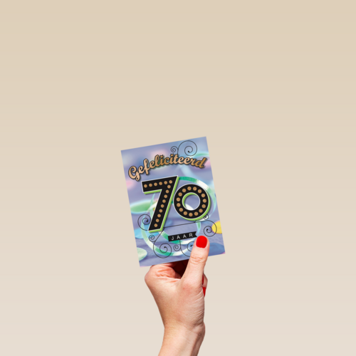 leeftijd zeventig gefeliciteerd