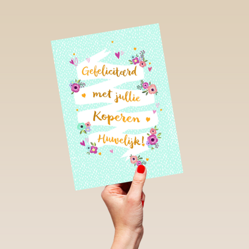 gefeliciteerd met jullie koperen huwelijks jubileum