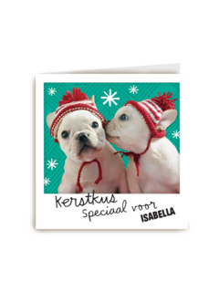 kerstkaart kerstkus speciaal voor
