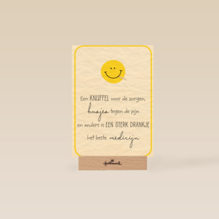 smiley met thermometer