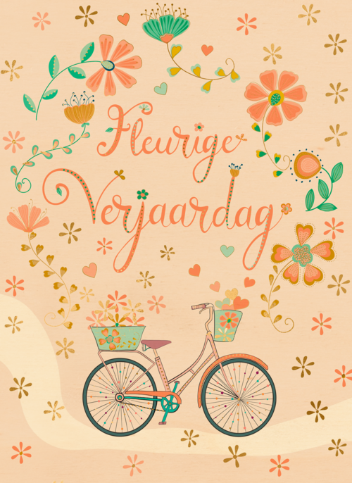 Fleurige verjaardag turnowsky