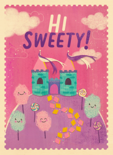 Kinderpostzegels - Hi sweety!