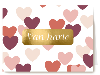 Van harte verjaardagskaart