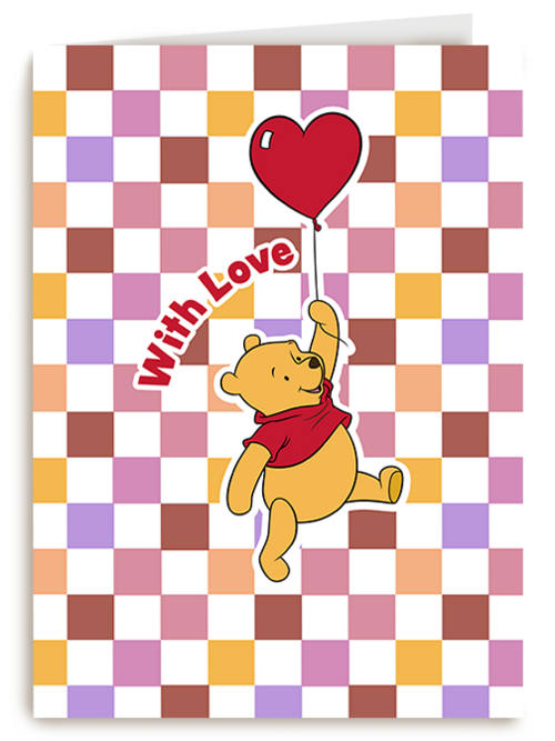 Kaart Hallmark | Valentijn | Winnie De Poeh With Love