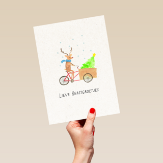 Kinderpostzegels Lieve Kerstgroetjes