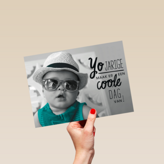 baby brabbel yo jarige maak er een coole dag van