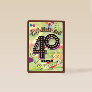 jarig veertig gefeliciteerd