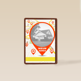 nieuwe woning nieuw adres google maps