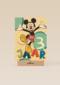 Blije Mickey Mouse verjaardagskaart