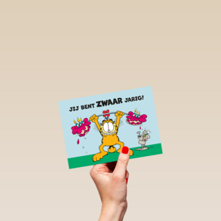 Garfield jij bent zwaar jarig