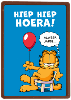 Garfield Alweer jarig