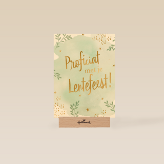 Proficiat met je lentefeest planten