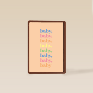 geboorte felicitatie andc baby regenboog