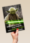 Star Wars Yoda much birthday fun
