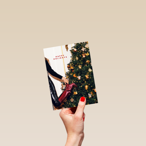 Vondels kaart happy holidays