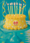 verjaardag leeftijd plus taart cake