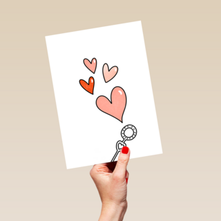 Liefde sleutel tot je hart