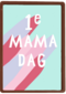 moederdag kaart hip eerste moederdag