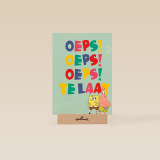 Spongebob Oeps Oeps te laat