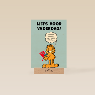 Garfield viert vaderdag