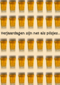 verjaardagen als pilsjes
