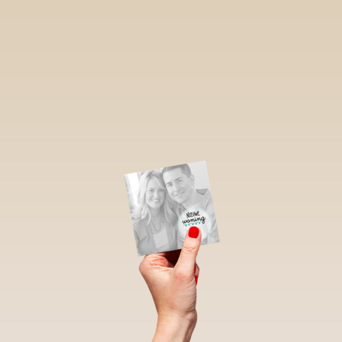 nieuwe woning fotokaart tekst