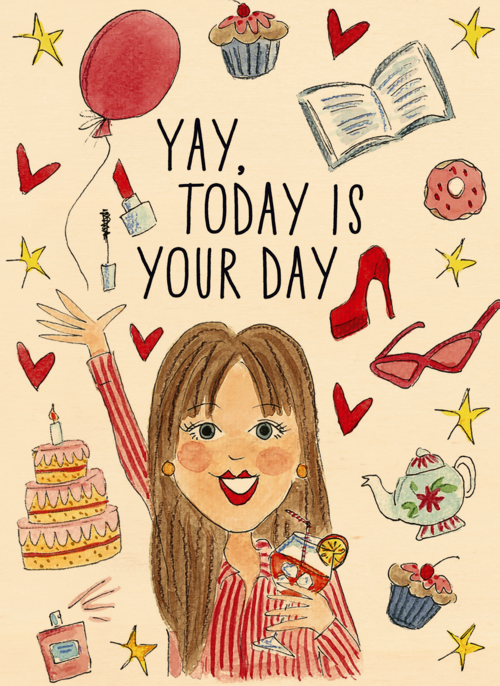 Houten Kaart Verjaardagskaarten | Today Is Your Day