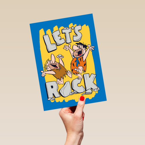 lets rock with the flintstones
