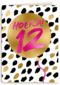 Verjaardagskaart Hoera 12 meisje