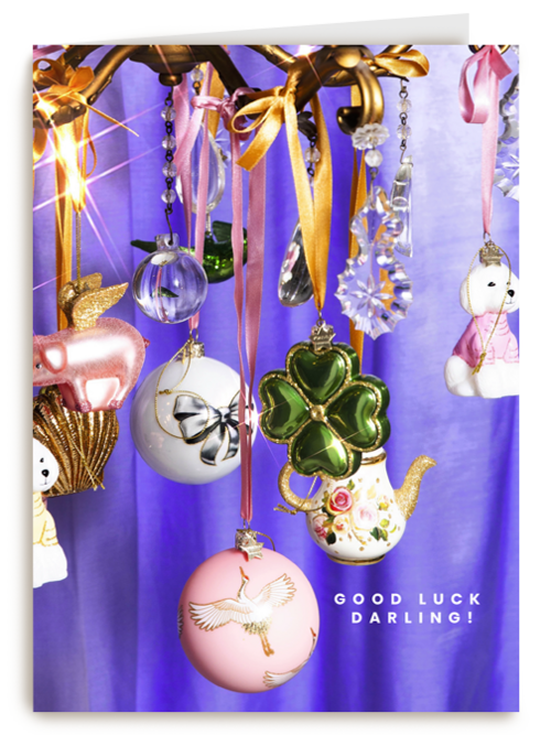 Vondels succes kaart Good luck darling