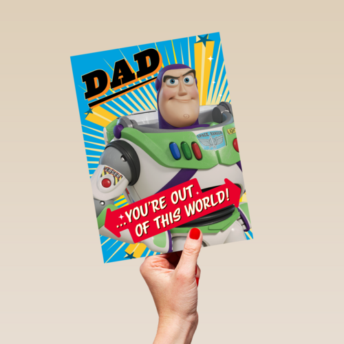 Toy Story Vaderdagkaart you are out of this world