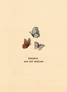 Condoleance sterkte met dit verlies