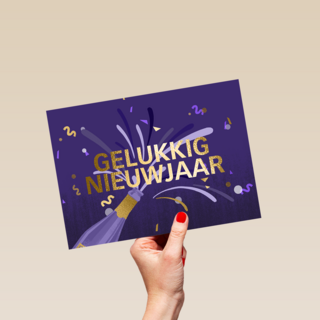 Gelukkig Nieuwjaar Champagne