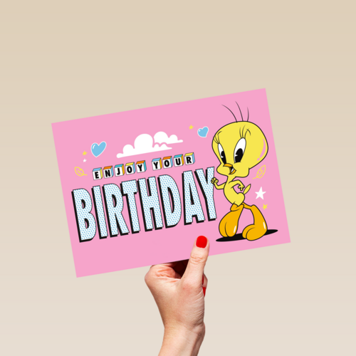 enjoy your birthday with Tweety