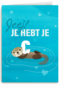 zwemdiploma kaart jeej je hebt je c