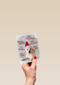 kerstpuppy met muts
