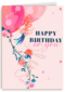 verjaardag kaart vrouw happy birthday to you