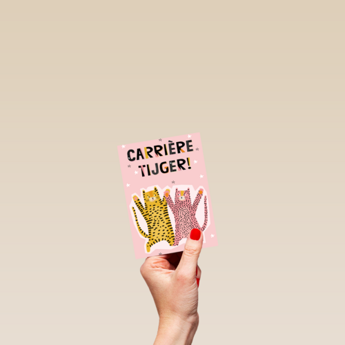promotie kaart carriere tijger