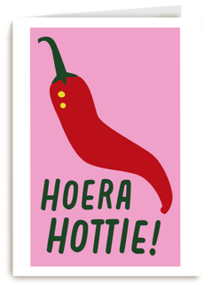 Verjaardagskaart Hoera Hottie