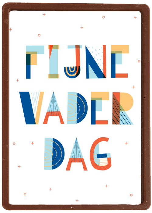 Vaderdag kaart stijlvol designs