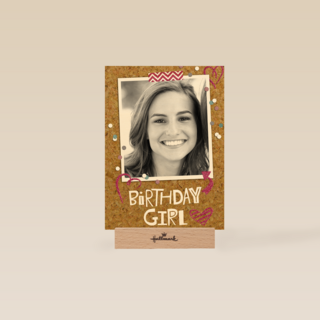 prikbord foto birthday girl
