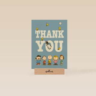 Bedankt kaart Snoopy thank you