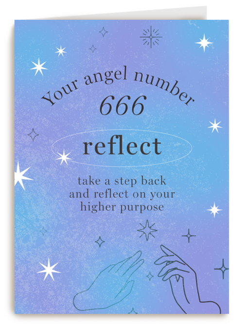 Angel Numbers 666 reflect stijlvol